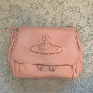 Brand New Vintage Authentic Vivienne Westwood Chelsea Leather Crossover Bag